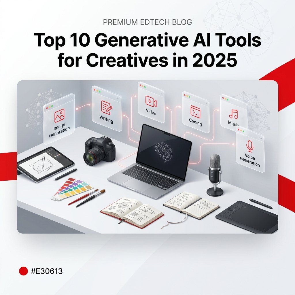 Top 10 Generative AI Tools for Creatives in 2025